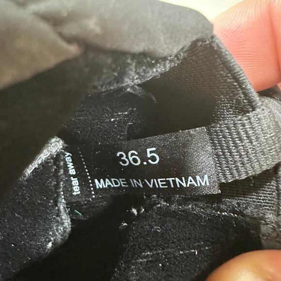 Rag & Bone NWOB Eira Quilted Shell Ankle Boots Black Size 36.5 (US 6.5) Pull On - Picture 8 of 8